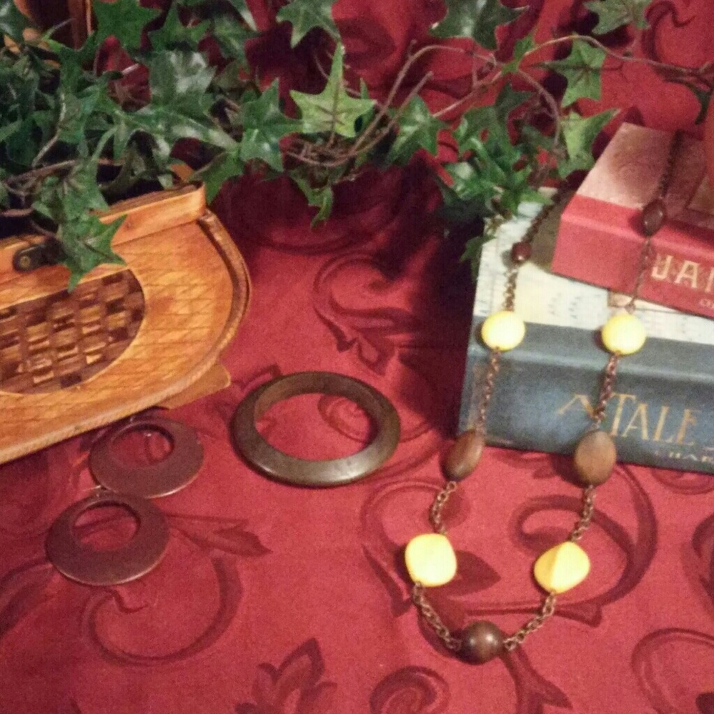 💜Wooden Jewelry Bundle